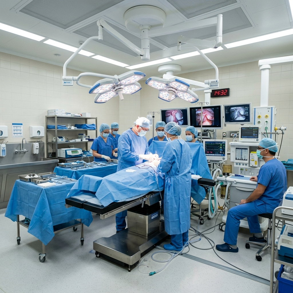 Modern Sterile Operation Theatre (O.T)